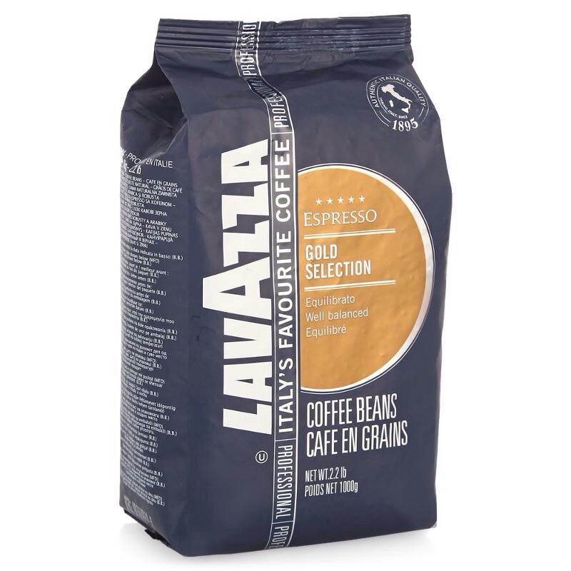 Кофе LAVAZZA Gold Selection 1 кг зерно